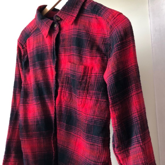 American Eagle Boyfriend Fit Plaid - Picture 1 of 3